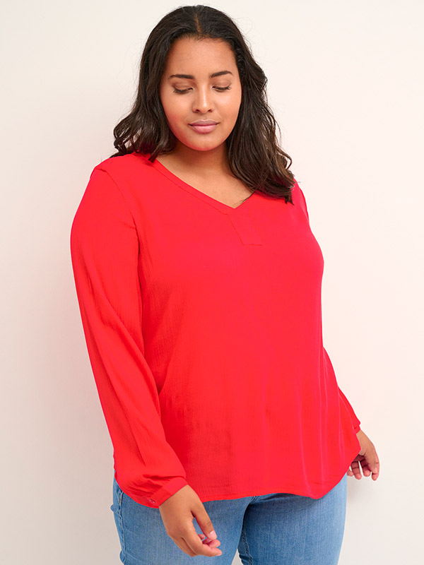 AMI  - Bluse fra Kaffe Curve