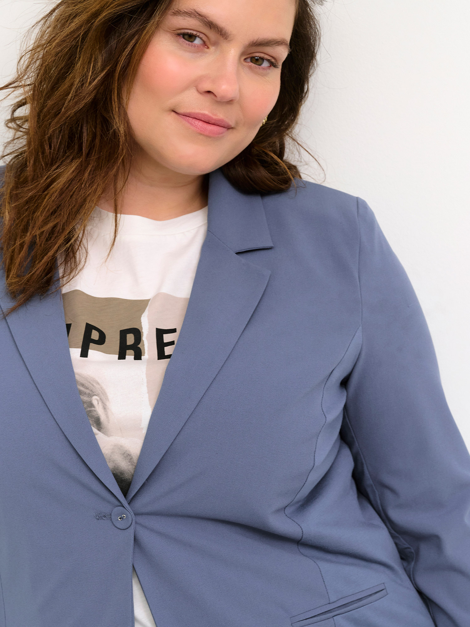 Blazer fra Kaffe Curve