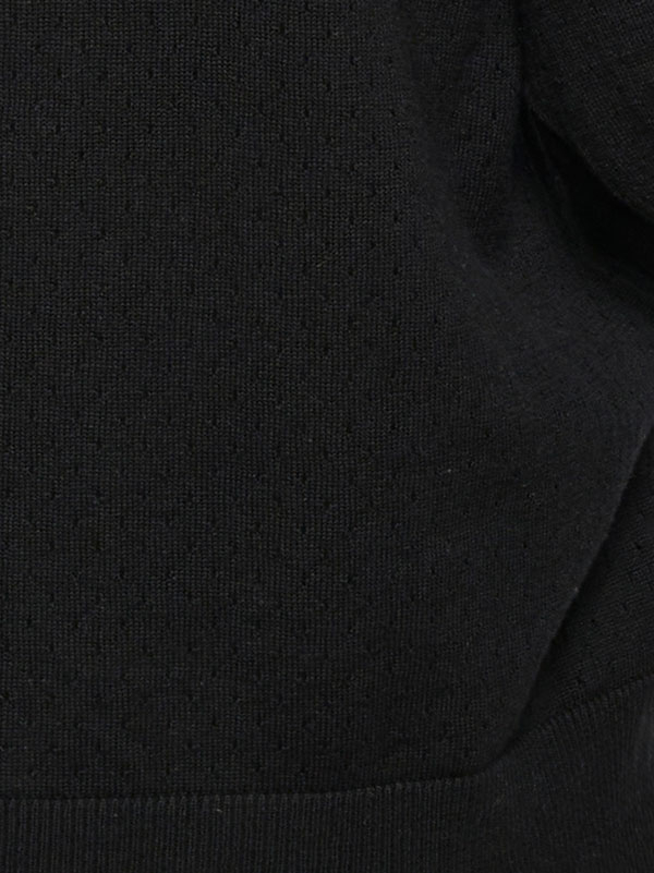 DALINA - Sort cardigan i fin bomulds strik fra Kaffe Curve