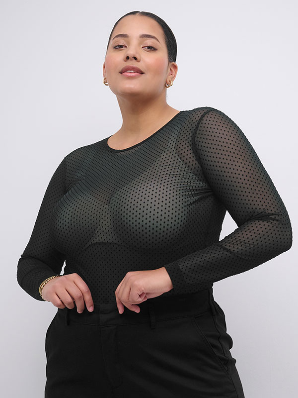 KCFLOCKU - Bluse fra Kaffe Curve