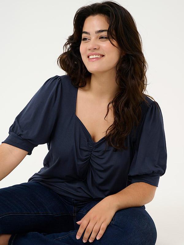 KCSISSY - Bluse fra Kaffe Curve