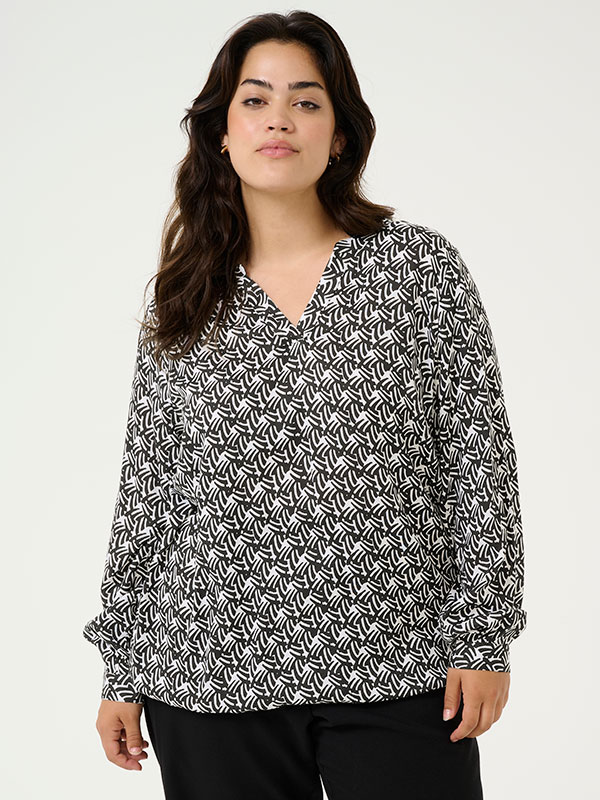 KCDIANA - Bluse fra Kaffe Curve