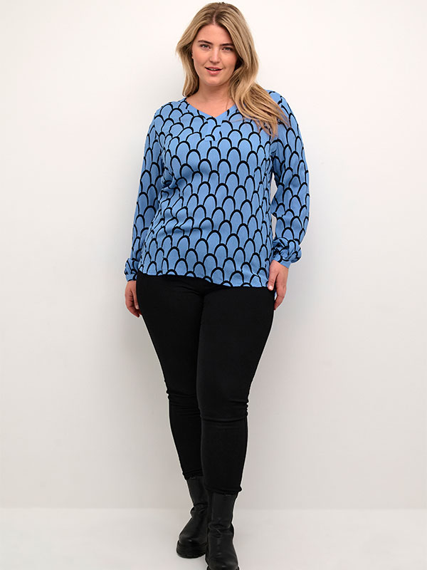 KCKERRY - Bluse fra Kaffe Curve