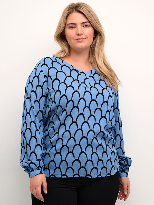KCKERRY - Bluse fra Kaffe Curve
