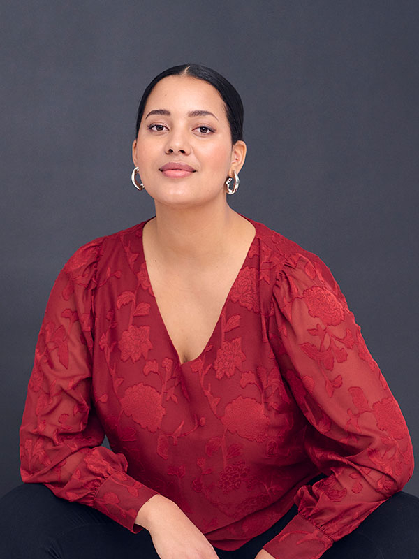 Bluse fra Kaffe Curve