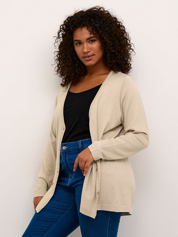 Cardigan fra Kaffe Curve