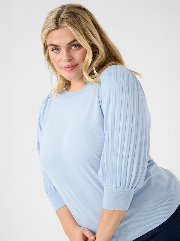 KCLONI - Bluse fra Kaffe Curve