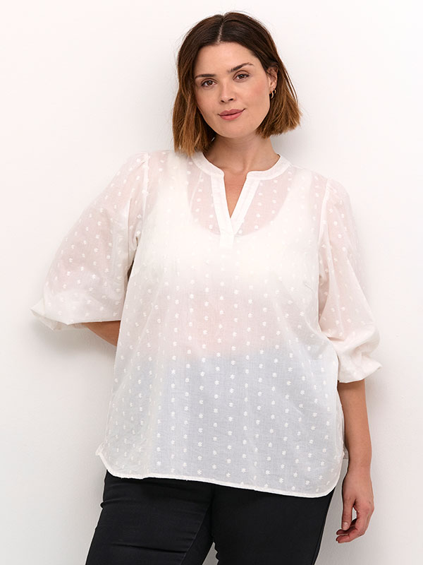 Bluse fra Kaffe Curve