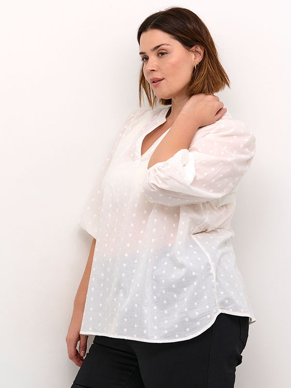 Bluse fra Kaffe Curve
