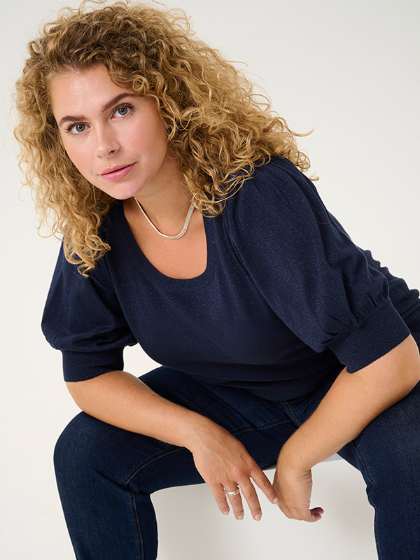 KCREGITTA - Bluse fra Kaffe Curve