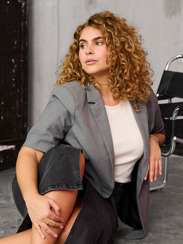 KCIDA - Blazer fra Kaffe Curve