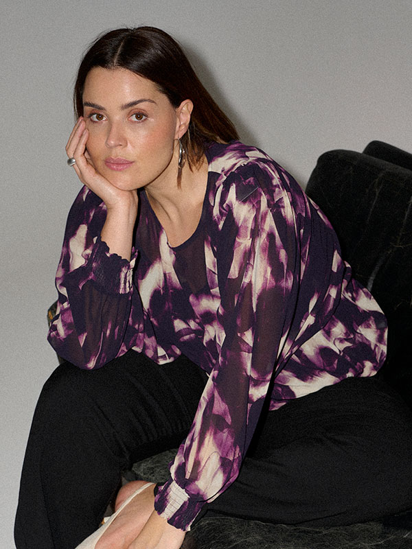 KCNOUR - Bluse fra Kaffe Curve