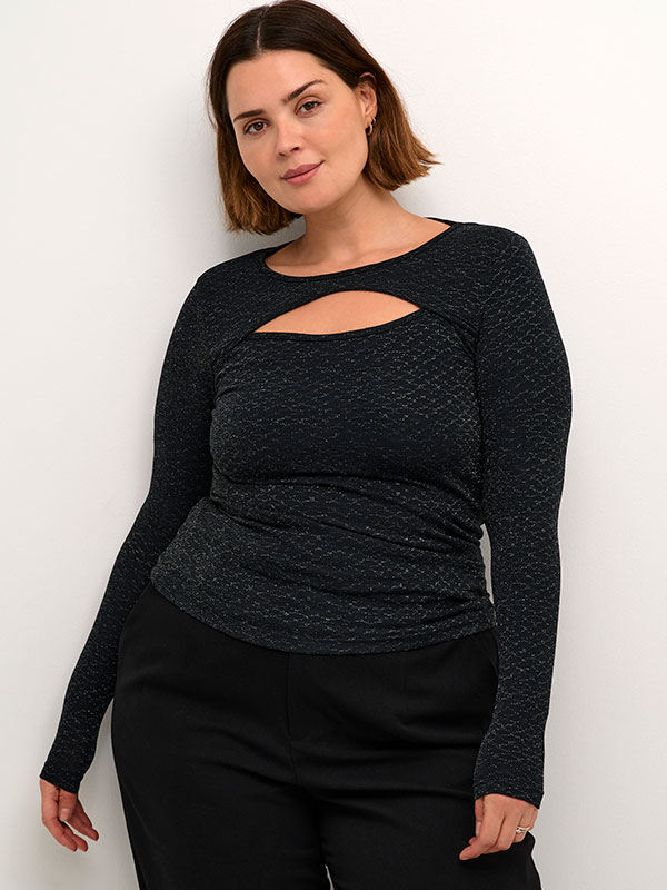 KCELLIA - Bluse fra Kaffe Curve