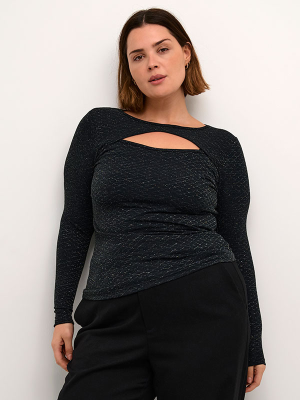KCELLIA - Bluse fra Kaffe Curve