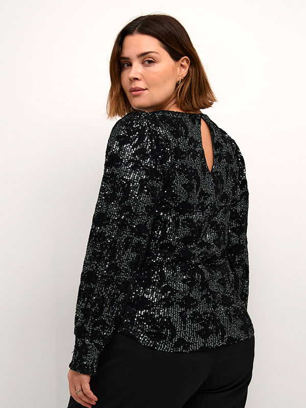 KCBRIT - Bluse fra Kaffe Curve