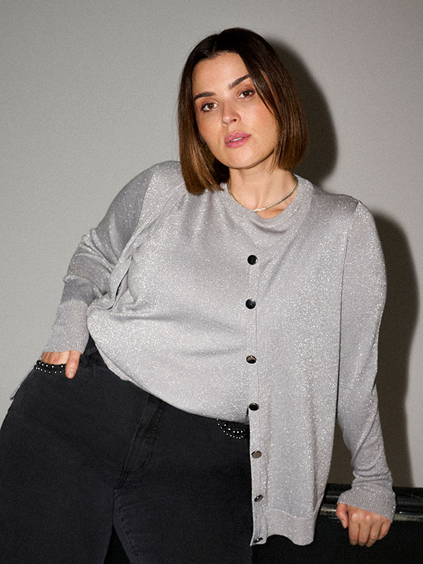 KCREGITTA - Cardigan fra Kaffe Curve