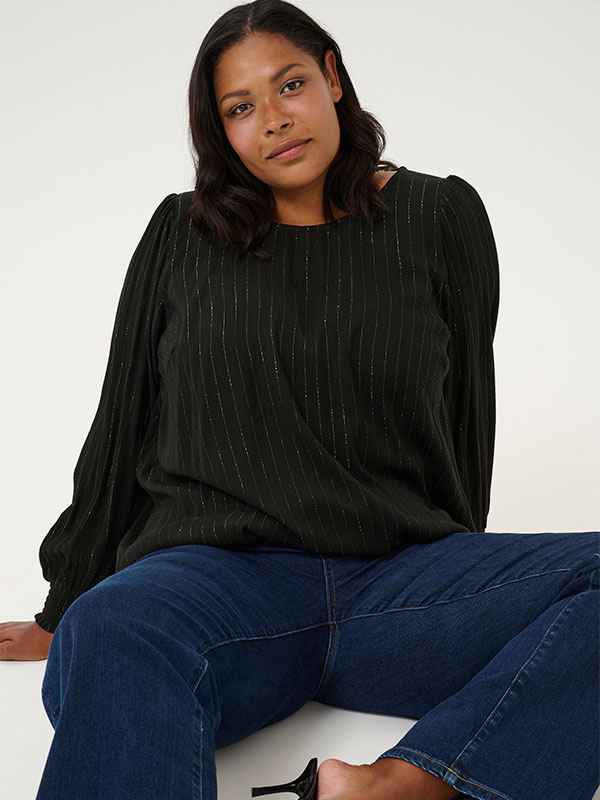 KCLIO - Bluse fra Kaffe Curve