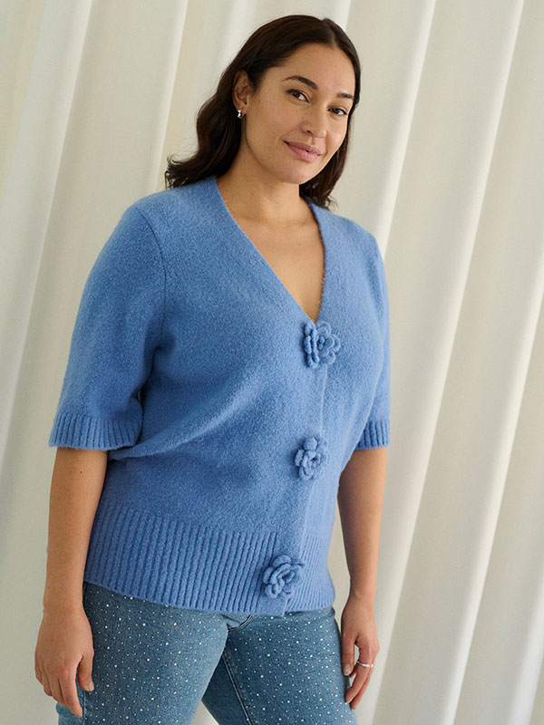KCROSA - Sweater fra Kaffe Curve