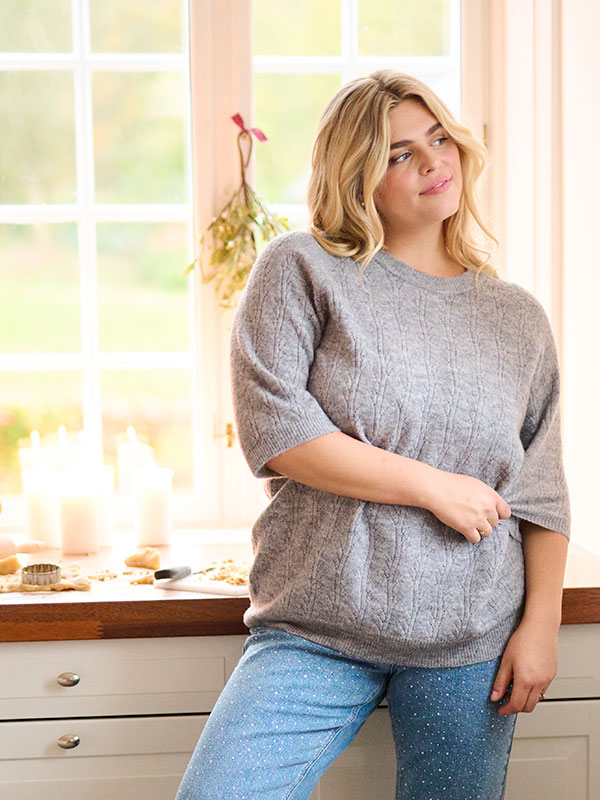 KCTENNA - Sweater fra Kaffe Curve