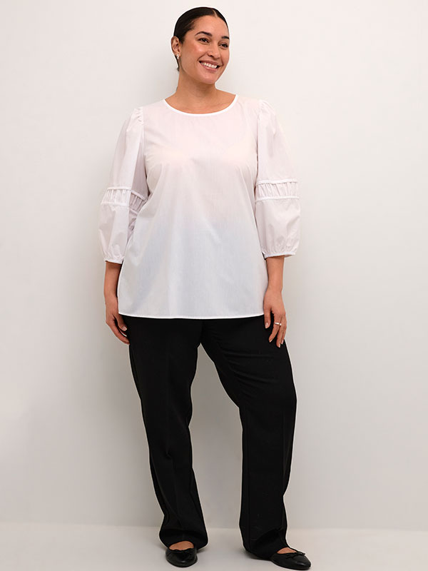 KCELINA - Bluse fra Kaffe Curve