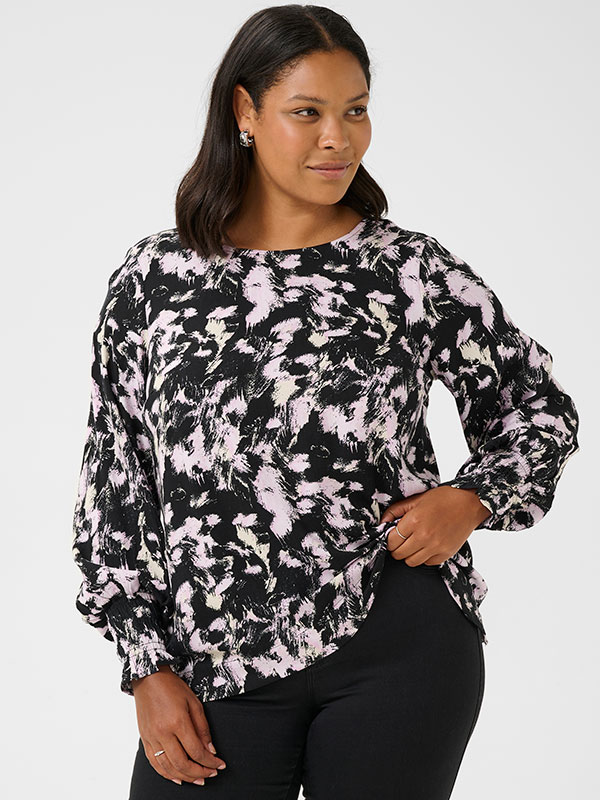 KCLURANA - Bluse fra Kaffe Curve