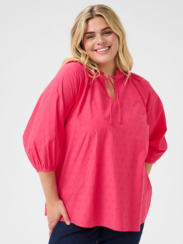 KCLULLA - Bluse fra Kaffe Curve