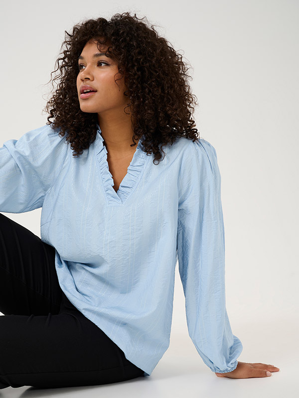 KCANNI - Bluse fra Kaffe Curve