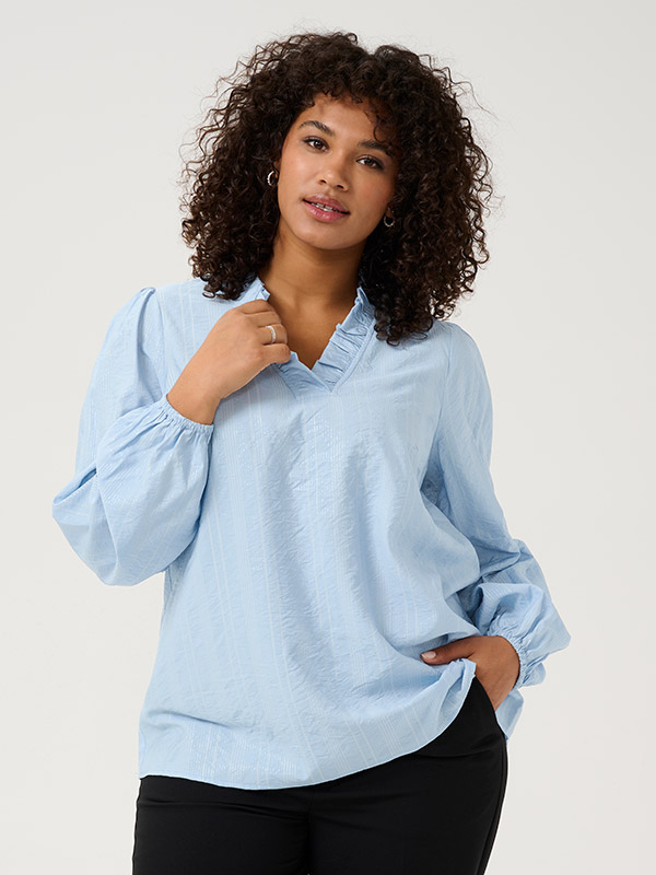 KCANNI - Bluse fra Kaffe Curve