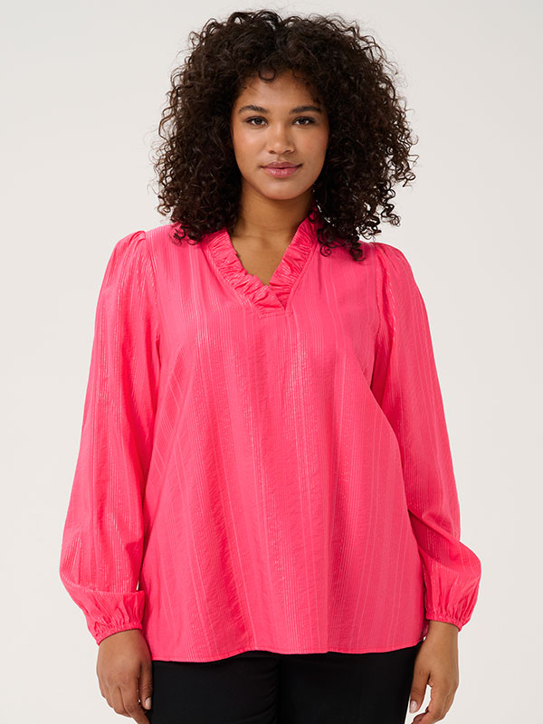 KCANNI - Bluse fra Kaffe Curve