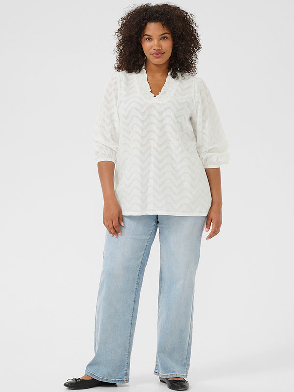 KCVITANA - Bluse fra Kaffe Curve