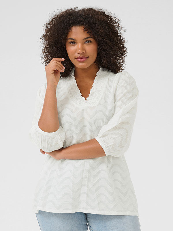 KCVITANA - Bluse fra Kaffe Curve