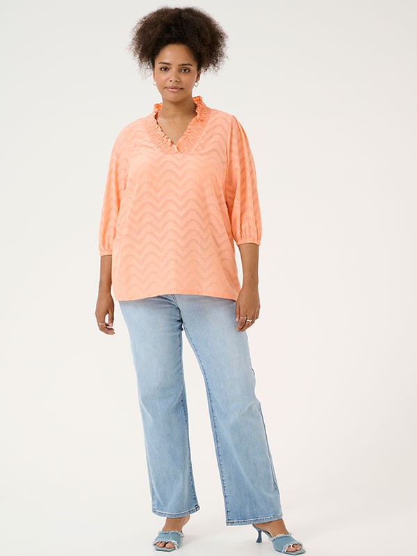 KCVITANA - Bluse fra Kaffe Curve