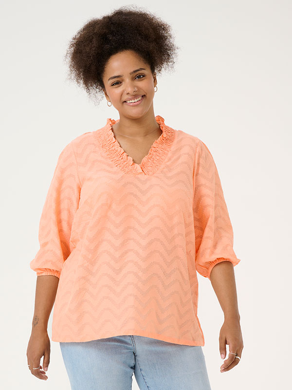 KCVITANA - Bluse fra Kaffe Curve