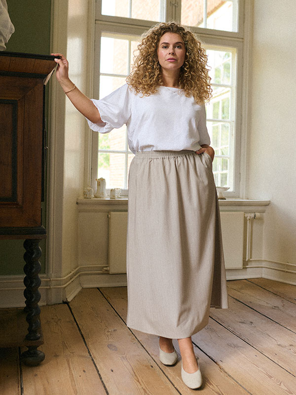 KCGABBI - Bluse fra Kaffe Curve