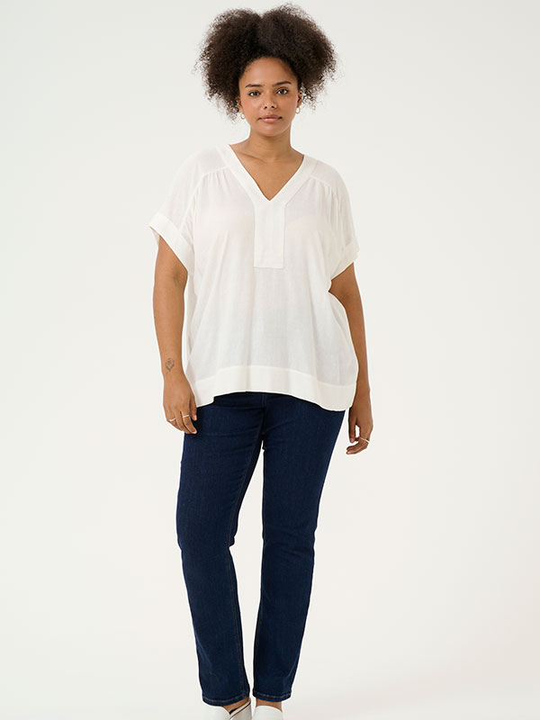 KCMILLE - Bluse fra Kaffe Curve