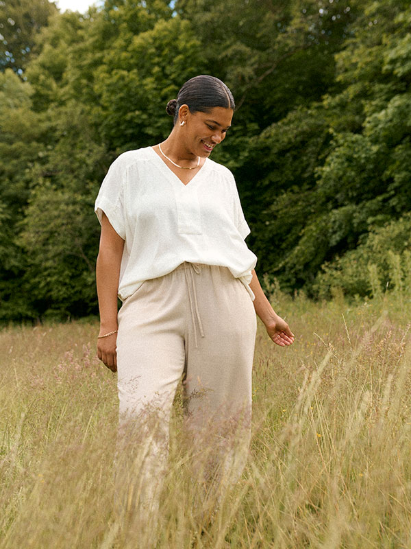 KCMILLE - Bluse fra Kaffe Curve