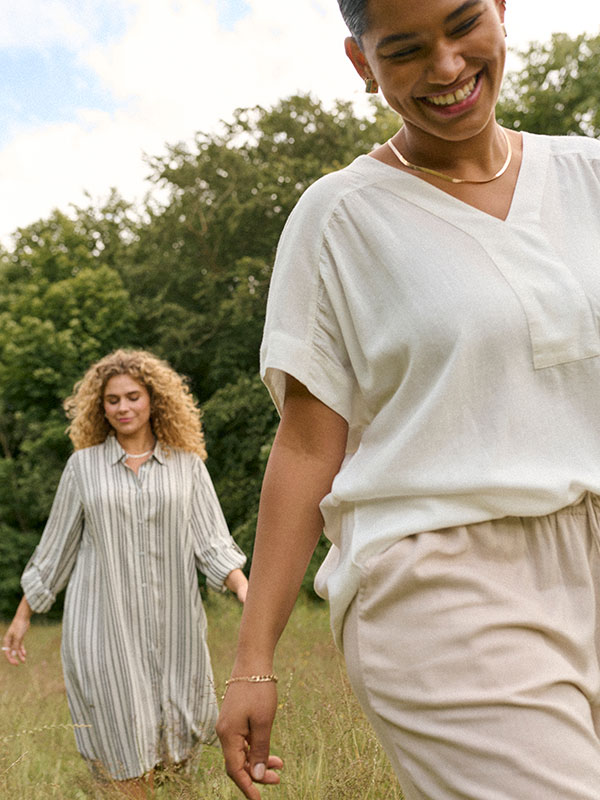 KCMILLE - Bluse fra Kaffe Curve