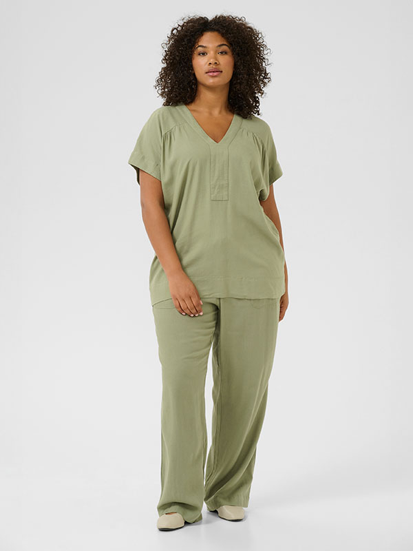 KCMILLE - Bluse fra Kaffe Curve