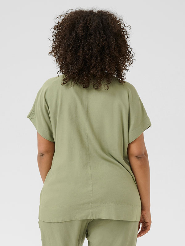 KCMILLE - Bluse fra Kaffe Curve