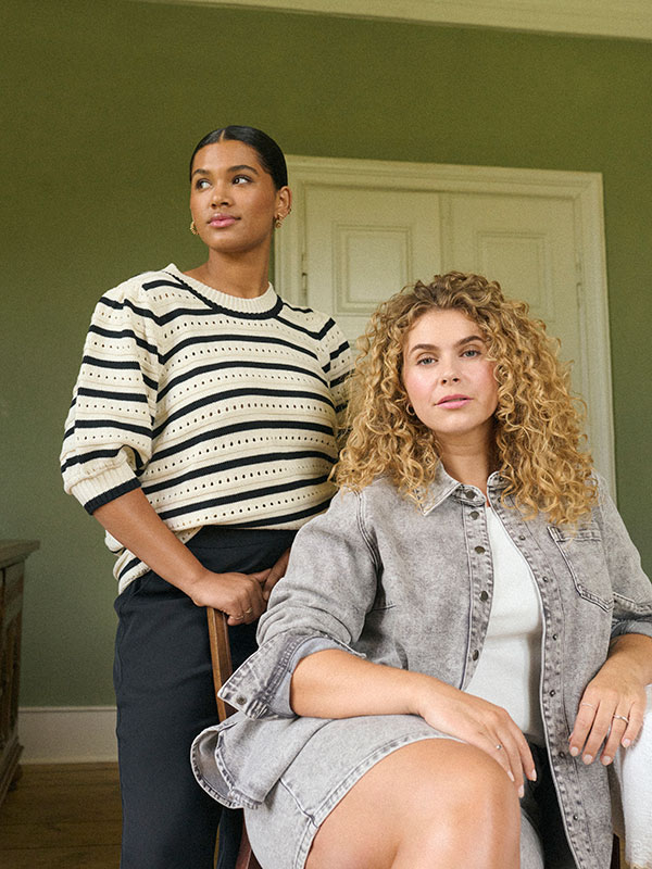 KCEVALYN - Sweater fra Kaffe Curve