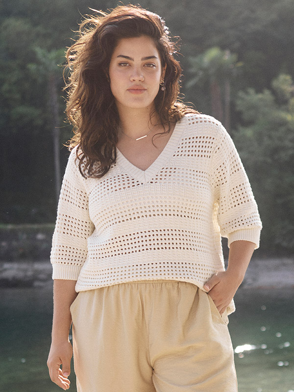 KCTENESA - Sweater fra Kaffe Curve