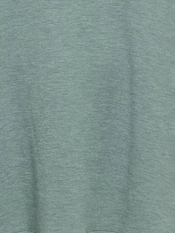 AMOUR - Grøn jersey bluse med 3/4 ærmer fra Only Carmakoma