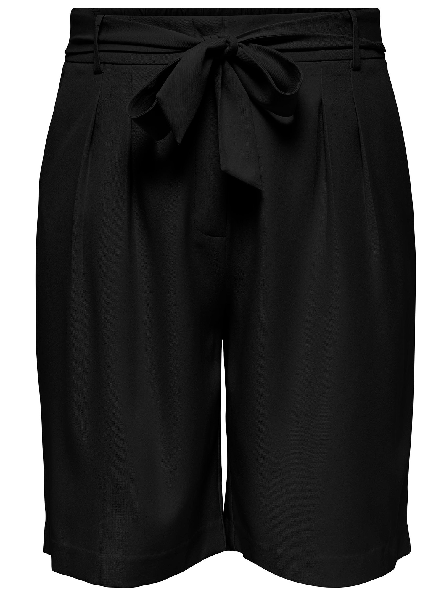 Car VIOLET - Flotte sorte shorts i klassisk look fra Only Carmakoma
