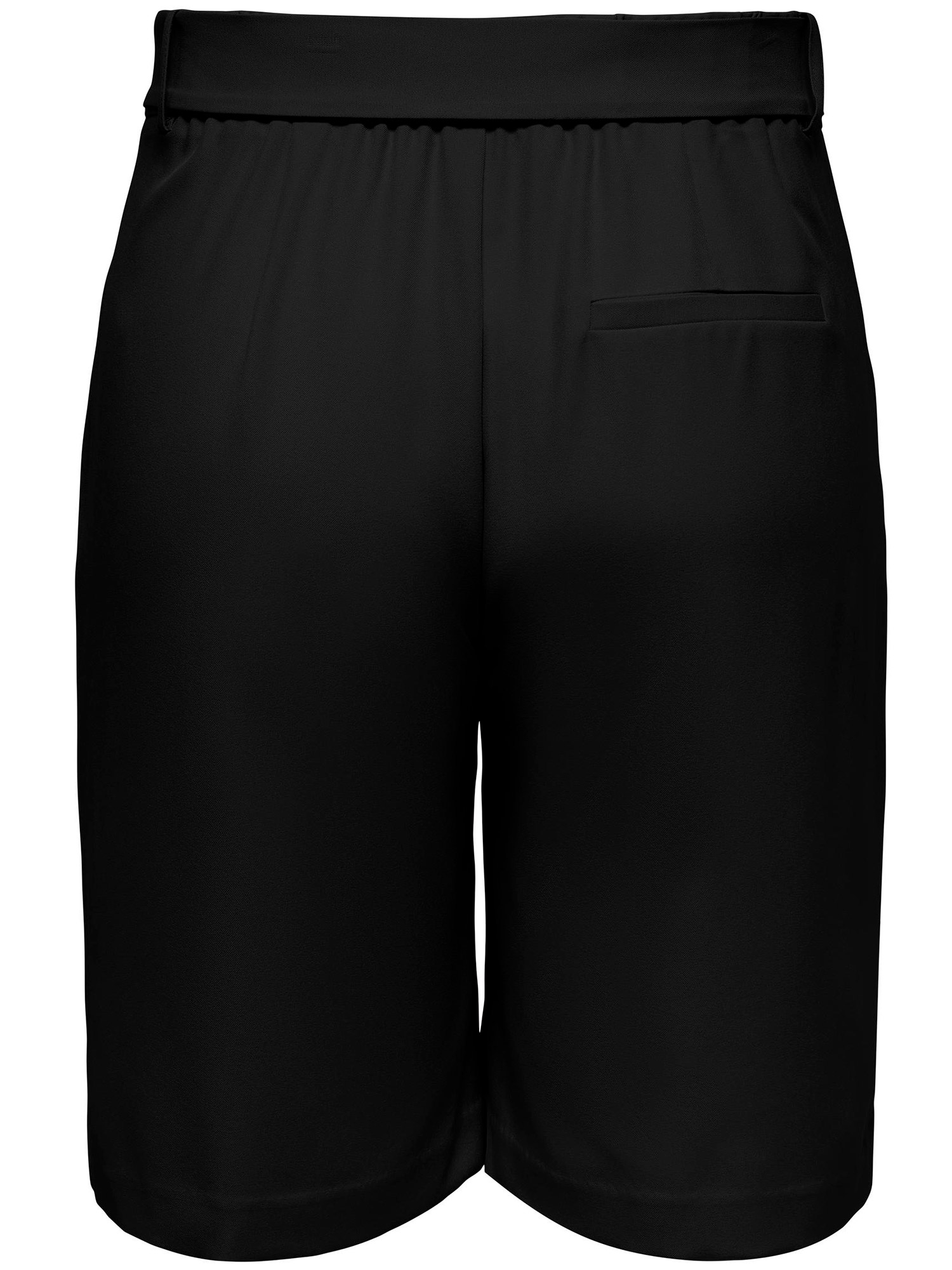 Car VIOLET - Flotte sorte shorts i klassisk look fra Only Carmakoma