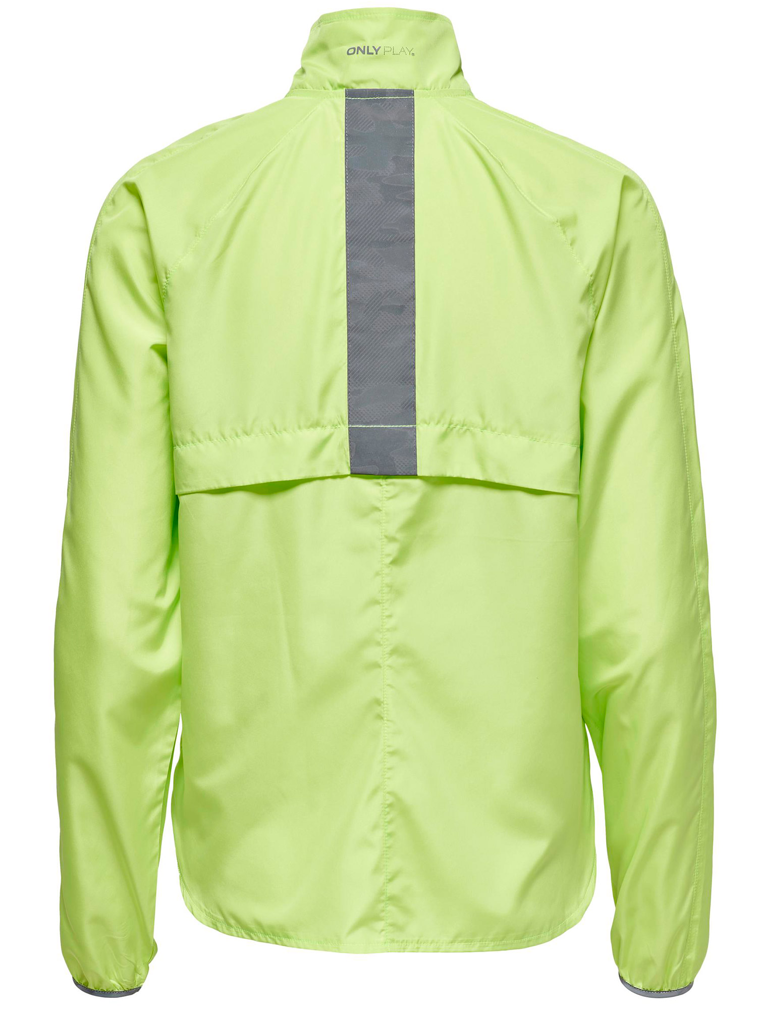 ONP FASONI - Neon grøn overtræks jakke med reflex fra Only Play Curvy