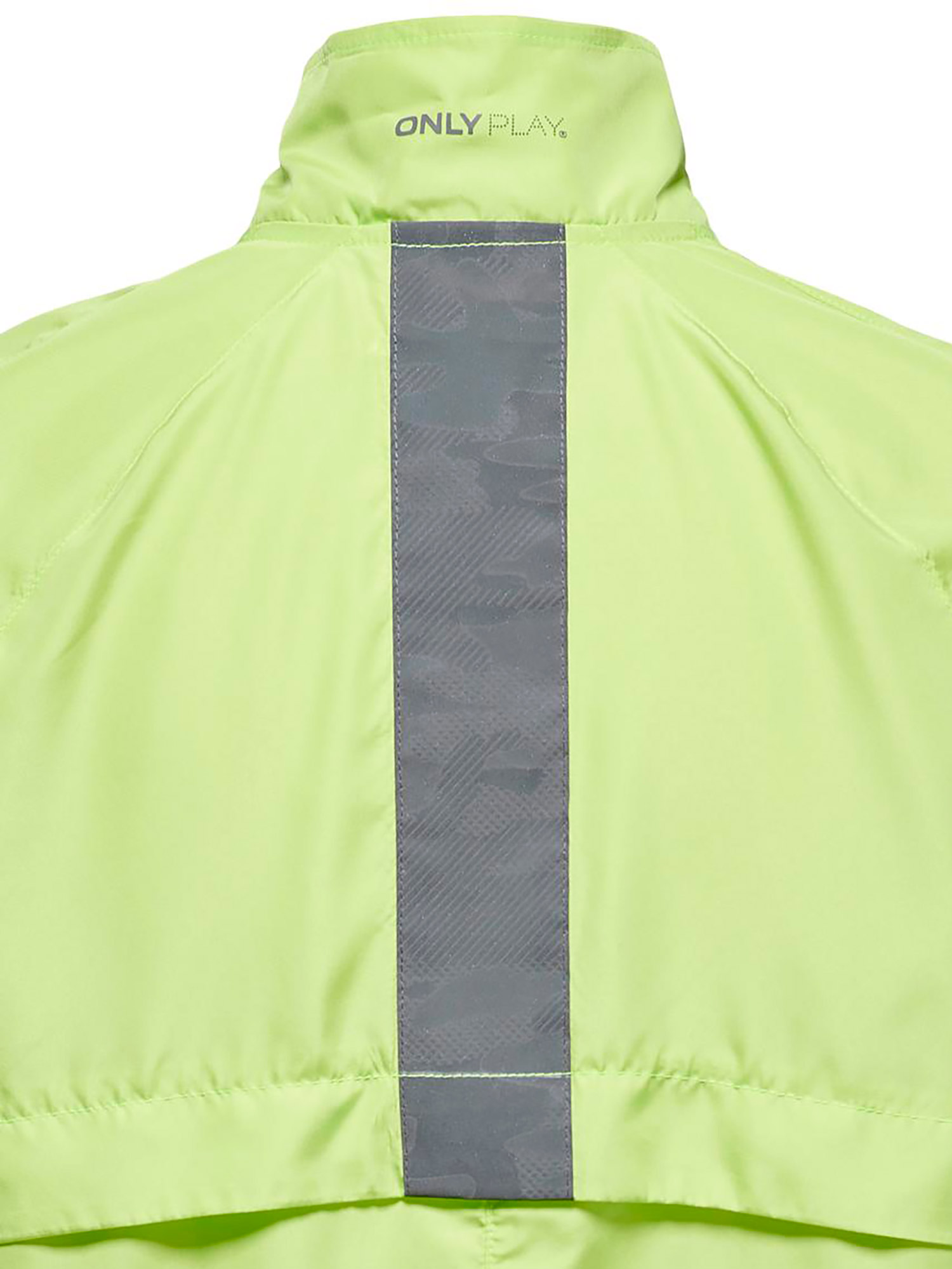 ONP FASONI - Neon grøn overtræks jakke med reflex fra Only Play Curvy