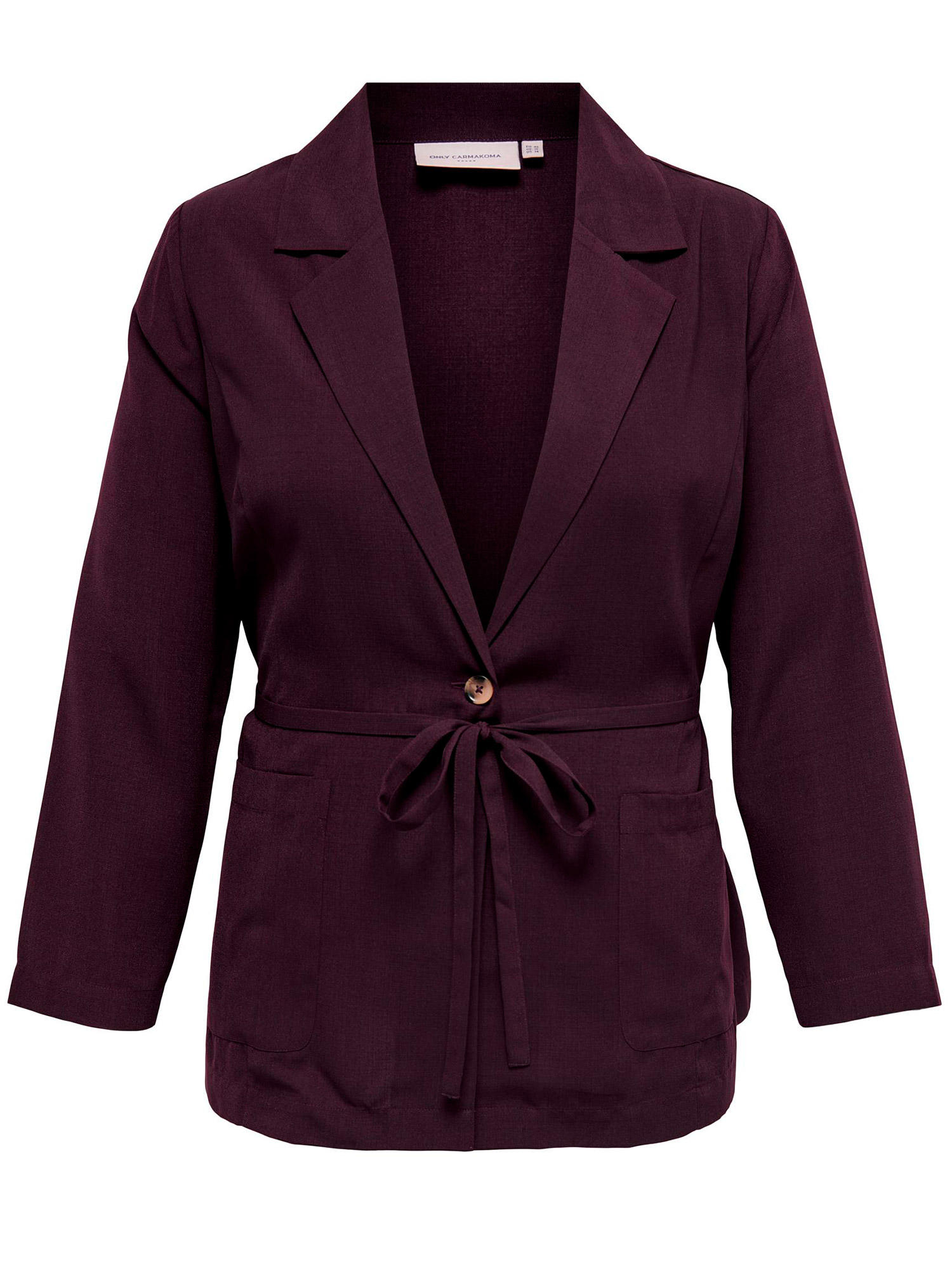 JACKO - Bordeaux blazer fra Only Carmakoma