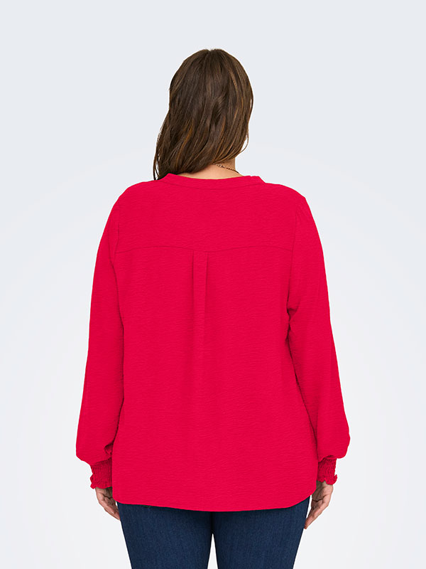 CARMETTA - Bluse fra Only Carmakoma