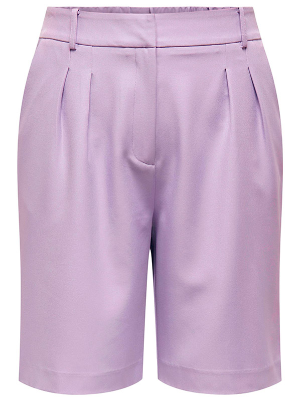 THEA - Lys lilla shorts fra Only Carmakoma