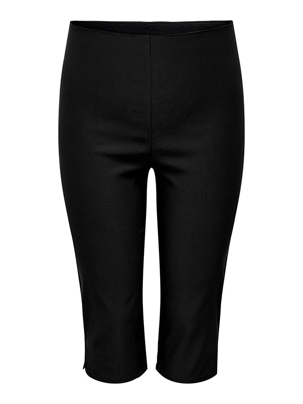 LILA - Sorte capri leggings i viskose stretch fra Only Carmakoma